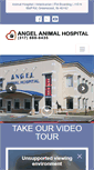Mobile Screenshot of myangelanimalhospital.com